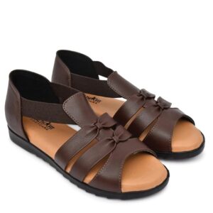 HEALTH FIT Extra Soft Ortho Care Sandals Orthopaedic & Diabetic Daily Use Women's Sandal/Casual Sandal Chappals For Ladies & Girl's 1102 Brown