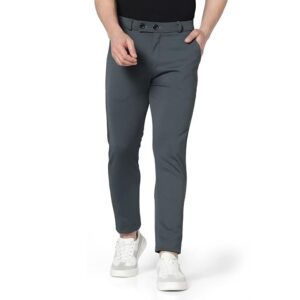 TOPLOT Men's Formal Trousers || Slim Fit Men's Wear Trousers || Stretchable Formal Pant Trousers || Trouser for Men