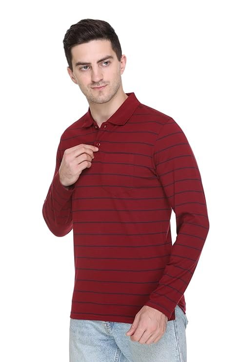 GODFREY Cotton Polo T Shirts for Men Pocket - Image 3