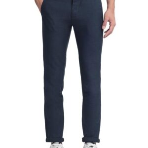 Arrow Men's Mid Rise Slim Pants