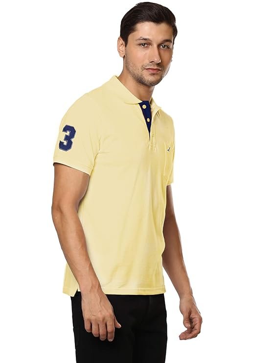 AMERICAN CREW Men's Polo T-Shirt with Pocket Tshirts - Image 2