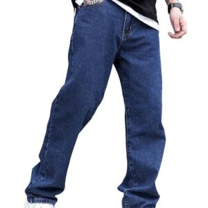 KOTTY Mens Regular Fit|Classic Design with Stylish Look |Day Comfort|Mide Rise Strachable Jeans Dark Blue