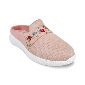 KazarMax Women Cushioned Comfortable Lightweight Clogs | Mules Peach