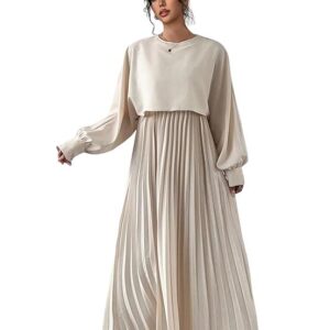 LITZO Western Dresses for Women (L-17-18) Grey