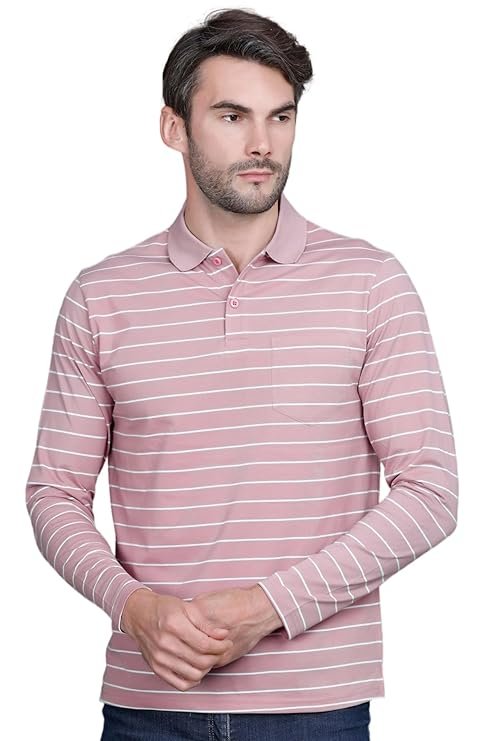 GODFREY Cotton Polo T Shirts for Men with Pocket