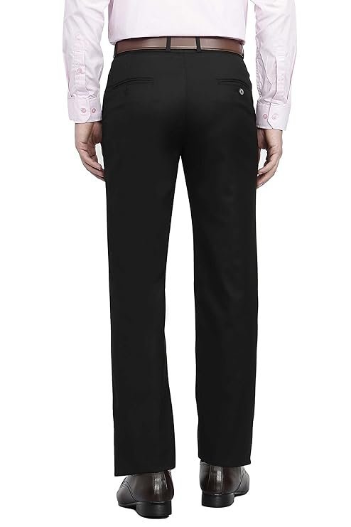 McHenry Men's Regular Fit Formal Trousers - Image 2