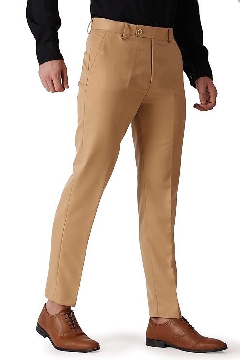 MALENO Men's Casual Trousers for Men | Slim Fit Trousers for Men |Trousers for Men | Men Formal Pant - Image 2