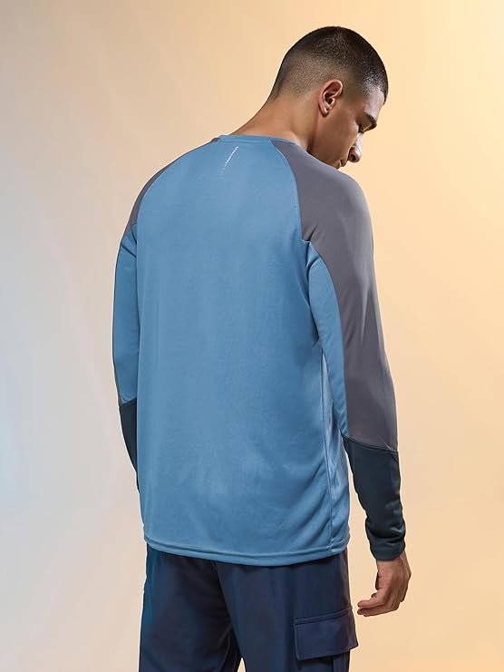 TECHNOSPORT Men's Polyester Slim Fit T-Shirt Active - (MTP621-P) Pack of 1 - Image 2