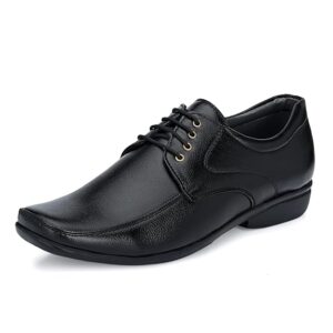 Centrino Formal Shoes for Men | Lace-Up Derby Shoes | Comfortable Stylish Dress Shoes for Office, Business Casual & Special Occasions (8604) Black