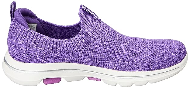 Skechers Women Go Walk 5 Trendy Walking Shoes Lavender - Image 3