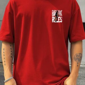 Men Printed Round Neck Cotton Blend Multicolor T-Shirt